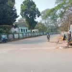 जिला अस्पताल मार्ग से हटाया गया अस्थायी सब्जी बाजार