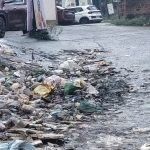 जय स्तंभ चौक के पास सड़क पर पसरी गंदगी, जिम्मेदार मौन!