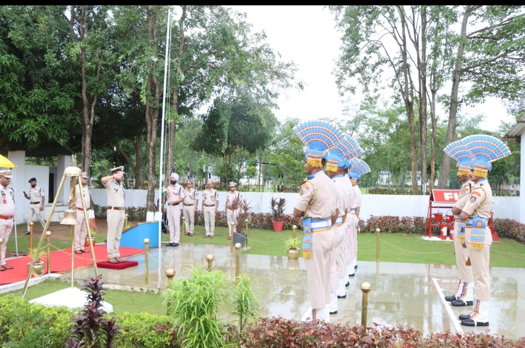 पातुरपारा में 199वीं वाहिनी CRPF ने गरिमापूर्ण वातावरण में मनाया 80वां स्वतंत्रता दिवस