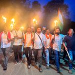 कांग्रेस द्वारा ‘वंदे मातरम्’ के अपमान के खिलाफ सड़कों पर उतरा युवा आक्रोश🔥   🔥 भाजयुमो की विशाल मशाल यात्रा और ‘राष्ट्रगीत’ के सामूहिक गायन से गूंजा बीजापुर🔥