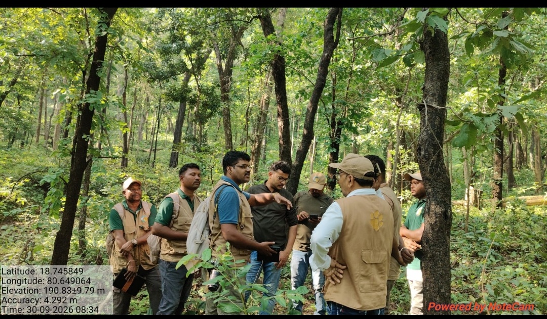 फंदामुक्त जंगल की ओर कदम: मद्देड़ बफर में एंटी-स्नेयर वॉक, स्निफर डॉग स्क्वाड ने दिखाई ट्रैकिंग की दक्षता🔥