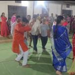 आदेश्वर पब्लिक स्कूल बना नवरात्रि गरबा और बतुकम्मा उत्सव का केंद्र🔥