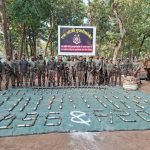 196वीं वाहिनी सीआरपीएफ और कोबरा ने बरामद किया भारी नक्सल डंप, 143 BGL राउंड जब्त🔥